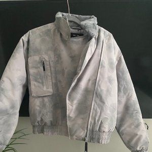 ASOS 4505 ski washed print zip through jacket